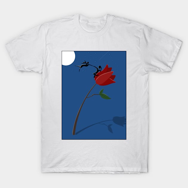 Roses T-Shirt by clamer